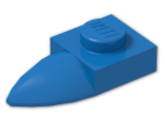 LEGO® Brick: Plate 1 x 1 with Tooth In-line 49668 | Color: Bright Blue