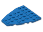 LEGO® Brick: Wing 7 x 6 with Stud Notches 50303 | Color: Bright Blue
