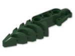 LEGO® Brick: Technic Bionicle Foot Pointed with Three Holes 50858 | Color: Earth Green