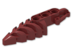 LEGO® Brick: Technic Bionicle Foot Pointed with Three Holes 50858 | Color: New Dark Red