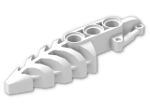LEGO® Brick: Technic Bionicle Foot Pointed with Three Holes 50858 | Color: White