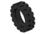 LEGO® Brick: Tyre 6/ 58 x 14 Offset Tread 50861 | Color: Black