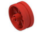 LEGO® Stein: Wheel 6 x 14 Spoked with Stub Axles 50862 | Farbe: Bright Red
