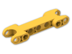LEGO® Brick: Technic Ball Joint Socket 7 x 2 with Circular Sockets 50898 | Color: Flame Yellowish Orange