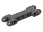 LEGO® Brick: Technic Ball Joint Socket 7 x 2 with Circular Sockets 50898 | Color: Dark Stone Grey