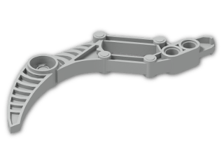 LEGO® Stein: Technic Bionicle Weapon Pincer Suukorak 50914 | Farbe: Silver flip/flop