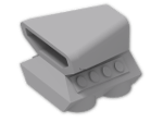 LEGO® Brick: Car Engine 2 x 2 with Air Scoop 50943 | Color: Medium Stone Grey