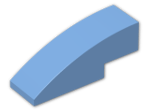 LEGO® Brick: Slope Brick Curved 3 x 1 50950 | Color: Medium Blue