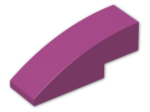 LEGO® Brick: Slope Brick Curved 3 x 1 50950 | Color: Bright Reddish Violet