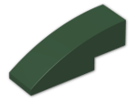 LEGO® Brick: Slope Brick Curved 3 x 1 50950 | Color: Earth Green
