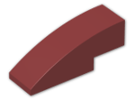 LEGO® Brick: Slope Brick Curved 3 x 1 50950 | Color: New Dark Red