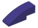 LEGO® Brick: Slope Brick Curved 3 x 1 50950 | Color: Medium Lilac