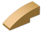 LEGO® Brick: Slope Brick Curved 3 x 1 50950 | Color: Warm Gold