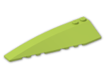 LEGO® Brick: Wedge 10 x 3 x 1 Double Rounded Left 50955 | Color: Bright Yellowish Green