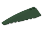LEGO® Brick: Wedge 10 x 3 x 1 Double Rounded Left 50955 | Color: Earth Green