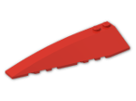 LEGO® Brick: Wedge 10 x 3 x 1 Double Rounded Left 50955 | Color: Bright Red
