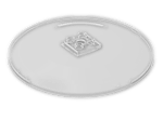 LEGO® Stein: Dish 10 x 10 Inverted 50990 | Farbe: Transparent