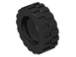 LEGO® Brick: Tyre 6.4/ 75 x 8 Shallow Offset Tread 51011 | Color: Black