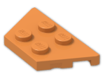 LEGO® Stein: Wing 2 x 4 51739 | Farbe: Bright Orange