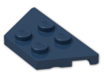 LEGO® Stein: Wing 2 x 4 51739 | Farbe: Earth Blue