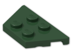 LEGO® Brick: Wing 2 x 4 51739 | Color: Earth Green
