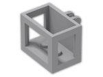 LEGO® Stein: Crane Basket 3 x 2 x 2 with Click Lock Hinge 51858 | Farbe: Medium Stone Grey