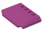 LEGO® Stein: Wedge 4 x 6 x 0.667 Curved 52031 | Farbe: Bright Reddish Violet