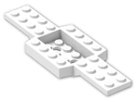 LEGO® Stein: Car Base 4 x 12 x 0.667 52036 | Farbe: White