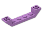 LEGO® Stein: Slope Brick 45 6 x 1 Double Inverted with Open Center 52501 | Farbe: Medium Lavender