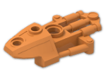 LEGO® Brick: Technic Bionicle Toa Inika Thigh Armor 53543 | Color: Bright Orange
