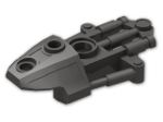 LEGO® Brick: Technic Bionicle Toa Inika Thigh Armor 53543 | Color: Metallic Dark Grey