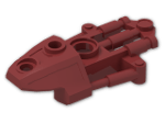 LEGO® Stein: Technic Bionicle Toa Inika Thigh Armor 53543 | Farbe: New Dark Red