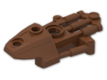 LEGO® Stein: Technic Bionicle Toa Inika Thigh Armor 53543 | Farbe: Reddish Brown