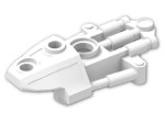 LEGO® Stein: Technic Bionicle Toa Inika Thigh Armor 53543 | Farbe: White