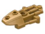 LEGO® Brick: Technic Bionicle Toa Inika Thigh Armor 53543 | Color: Warm Gold