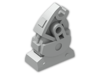 LEGO® Brick: Minifig Mechanical Leg 53984 | Color: Silver flip/flop