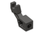 LEGO® Brick: Minifig Mechanical Arm with Clip and Rod Hole 53989 | Color: Metallic Dark Grey