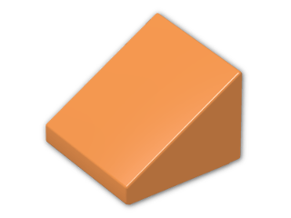 LEGO® Stein: Slope Brick 31 1 x 1 x 0.667  54200 | Farbe: Bright Orange
