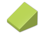 LEGO® Brick: Slope Brick 31 1 x 1 x 0.667  54200 | Color: Bright Yellowish Green