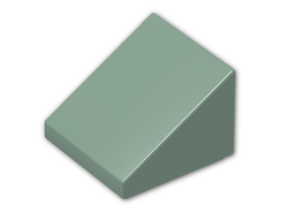 LEGO® Stein: Slope Brick 31 1 x 1 x 0.667  54200 | Farbe: Sand Green