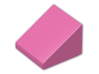 LEGO® Brick: Slope Brick 31 1 x 1 x 0.667  54200 | Color: Bright Purple