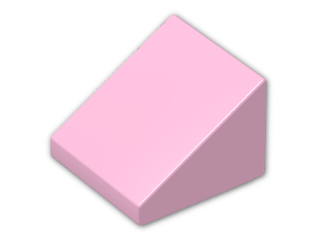 LEGO® Brick: Slope Brick 31 1 x 1 x 0.667  54200 | Color: Light Purple