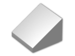 LEGO® Brick: Slope Brick 31 1 x 1 x 0.667  54200 | Color: Silver Metallic