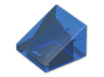LEGO® Brick: Slope Brick 31 1 x 1 x 0.667  54200 | Color: Transparent Blue