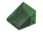 LEGO® Brick: Slope Brick 31 1 x 1 x 0.667  54200 | Color: Transparent Green