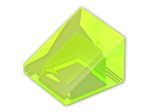 LEGO® Stein: Slope Brick 31 1 x 1 x 0.667  54200 | Farbe: Transparent Fluorescent Green