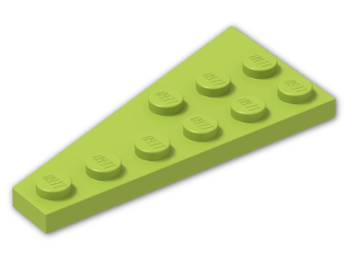 LEGO® Stein: Wing 3 x 6 Right 54383 | Farbe: Bright Yellowish Green