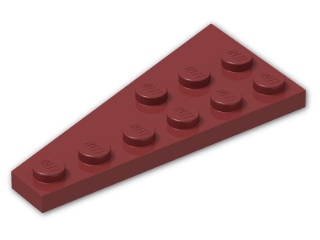 LEGO® Brick: Wing 3 x 6 Right 54383 | Color: New Dark Red