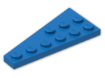 LEGO® Stein: Wing 3 x 6 Right 54383 | Farbe: Bright Blue