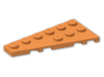 LEGO® Brick: Wing 3 x 6 Left 54384 | Color: Bright Orange